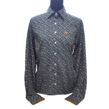 Cinch® Medallion Print Button-Down Shirt - Burgundy Ocean